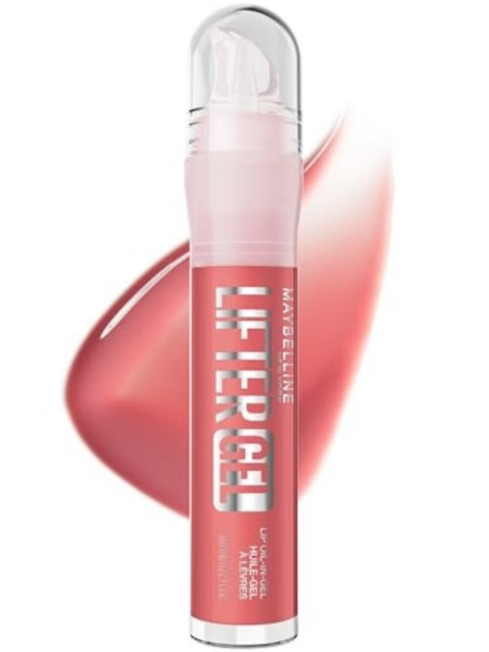 MAYBELLINE Lifter Oil-in-Gel Lip Gloss for Glassy, Bouncy Shine, Hydrating, Tint